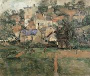 Paul Cezanne The Hermitage at Pontoise oil painting reproduction